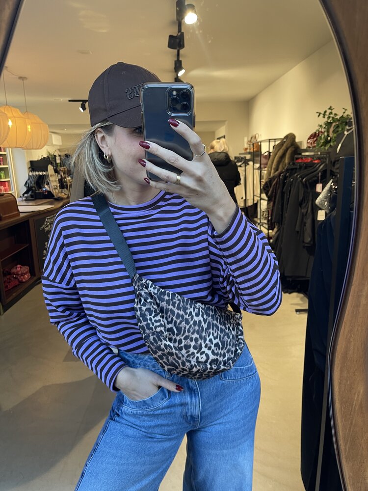 Just be Jolie Emmy Longsleeve Purple Brown