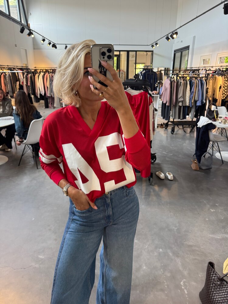 Haute L'Amitié Drift Number LS Tee Red