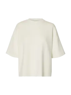 Selected Femme Oversized Tenny Tee Noos Snow White