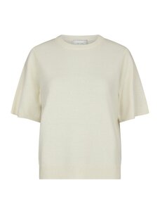 Neo Noir Missy Knit Tee Creme