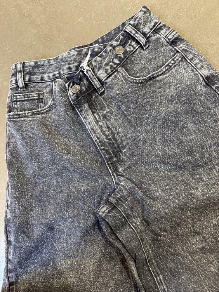 Just be Jolie Fenny Asymetric Zip Jeans Grey