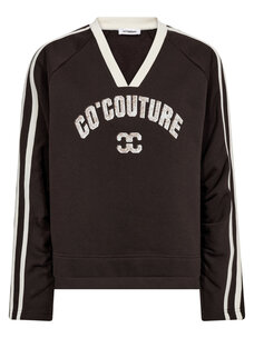 Co'Couture BatuCC Coco V-Sweat Dark Brown