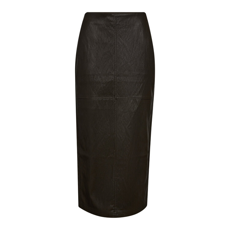 Co'Couture GittCC Floor Skirt Dark Brown