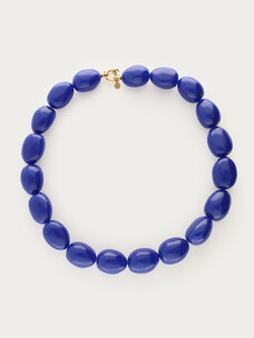 My Jewellery Necklace Chunky Beads Blue