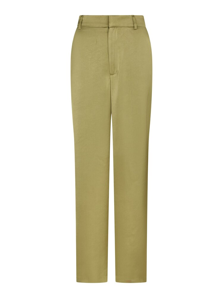 Neo Noir Emmett Heavy Sateen Pants Sage Green