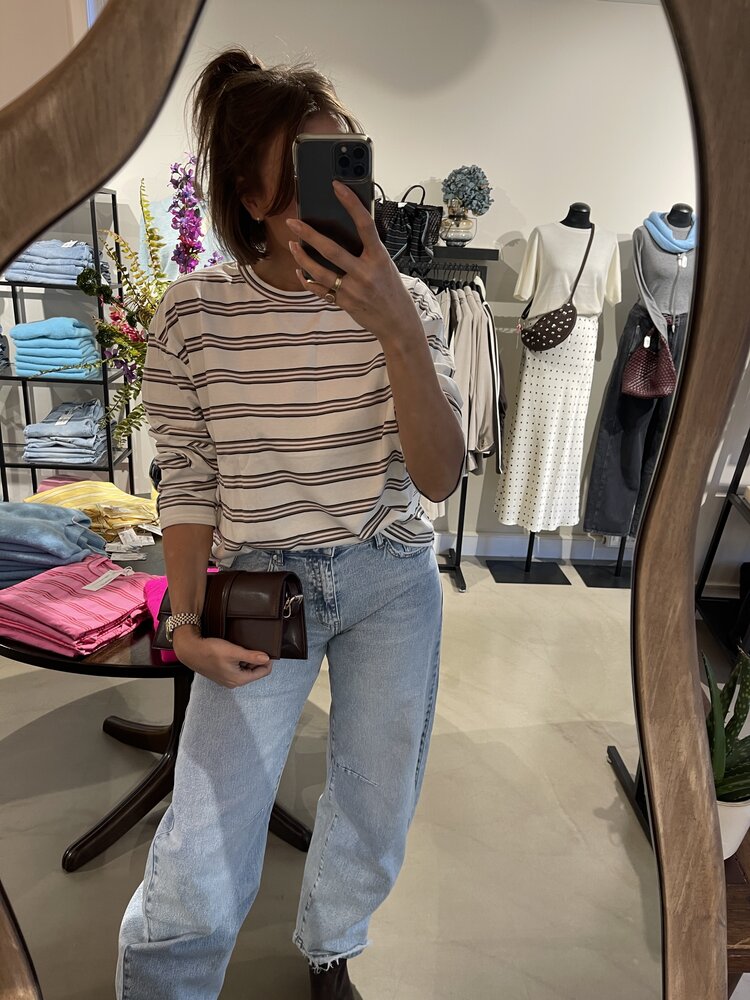 Just be Jolie Jony Streep Longsleeve White