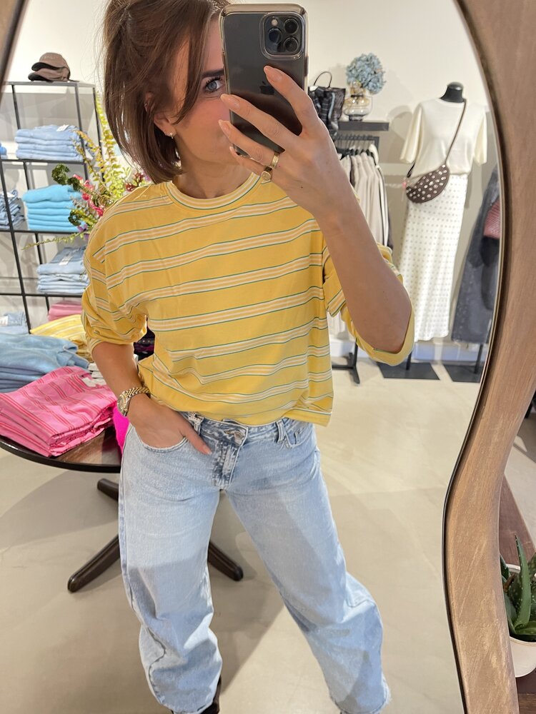 Just be Jolie Jony Streep Longsleeve Yellow