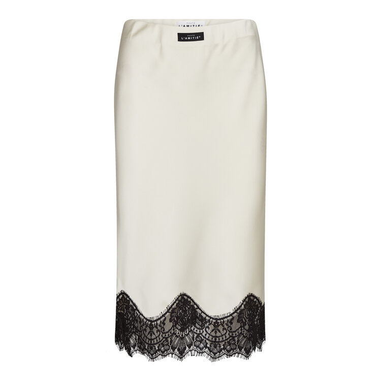 Haute L'Amitié Naomi Lingerie Pencil Skirt Pearl