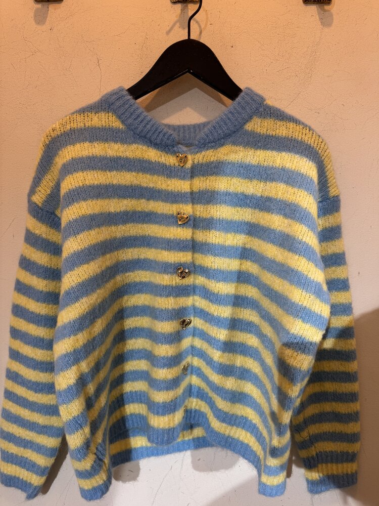 Just be Jolie Tammy Vest Ciel / Jaune