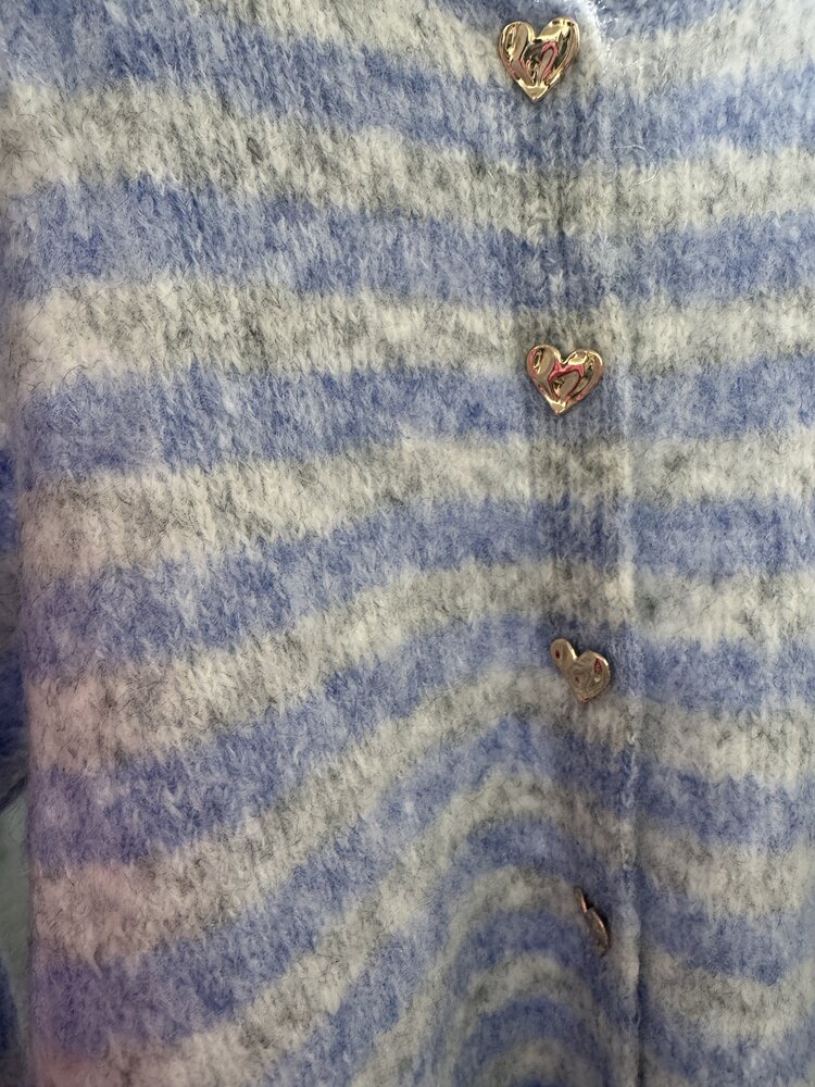 Just be Jolie Tammy Vest Blue/Gris