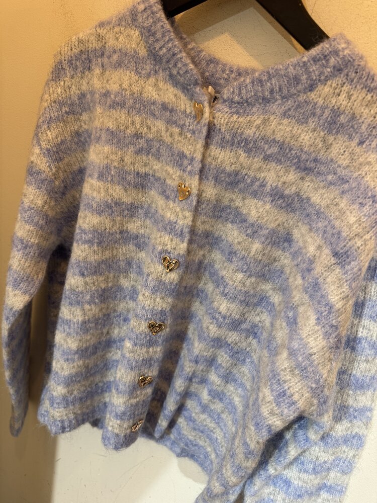 Just be Jolie Tammy Vest Blue/Gris