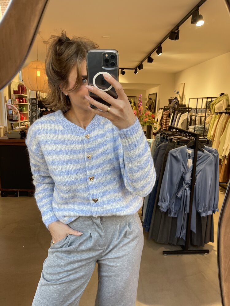 Just be Jolie Tammy Vest Blue/Gris