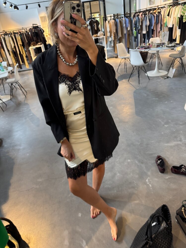 Haute L'Amitié Naomi Lingerie Pencil Skirt Pearl