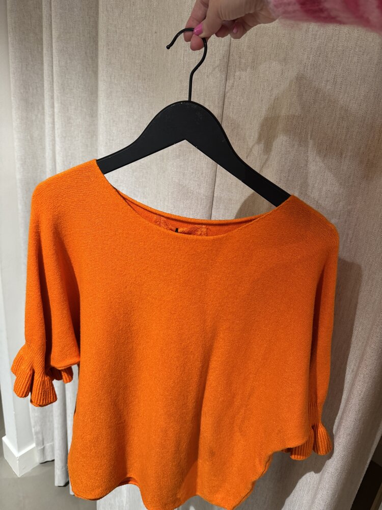 Just be Jolie Isabelle Ruffle Orange