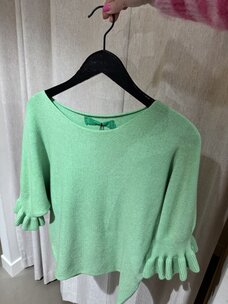 Just be Jolie Isabelle Ruffle Green