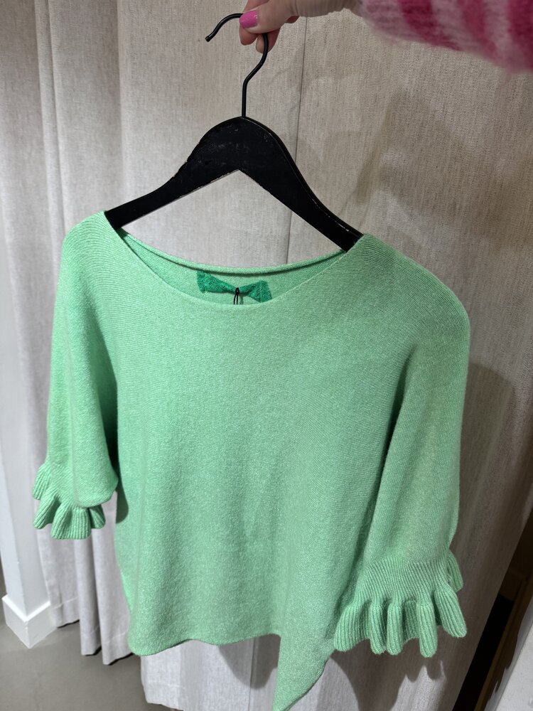 Just be Jolie Isabelle Ruffle Green