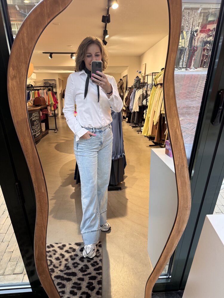 Just be Jolie Lizz  Denim Light Blue Dad Fit