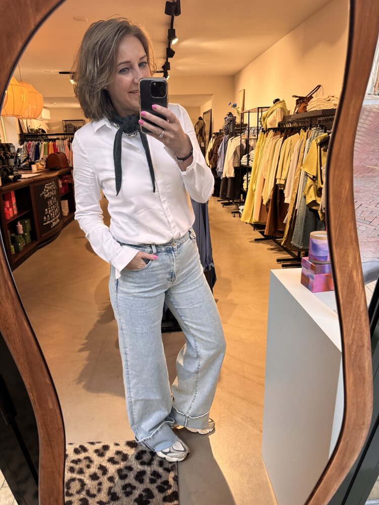 Just be Jolie Lizz  Denim Light Blue Dad Fit