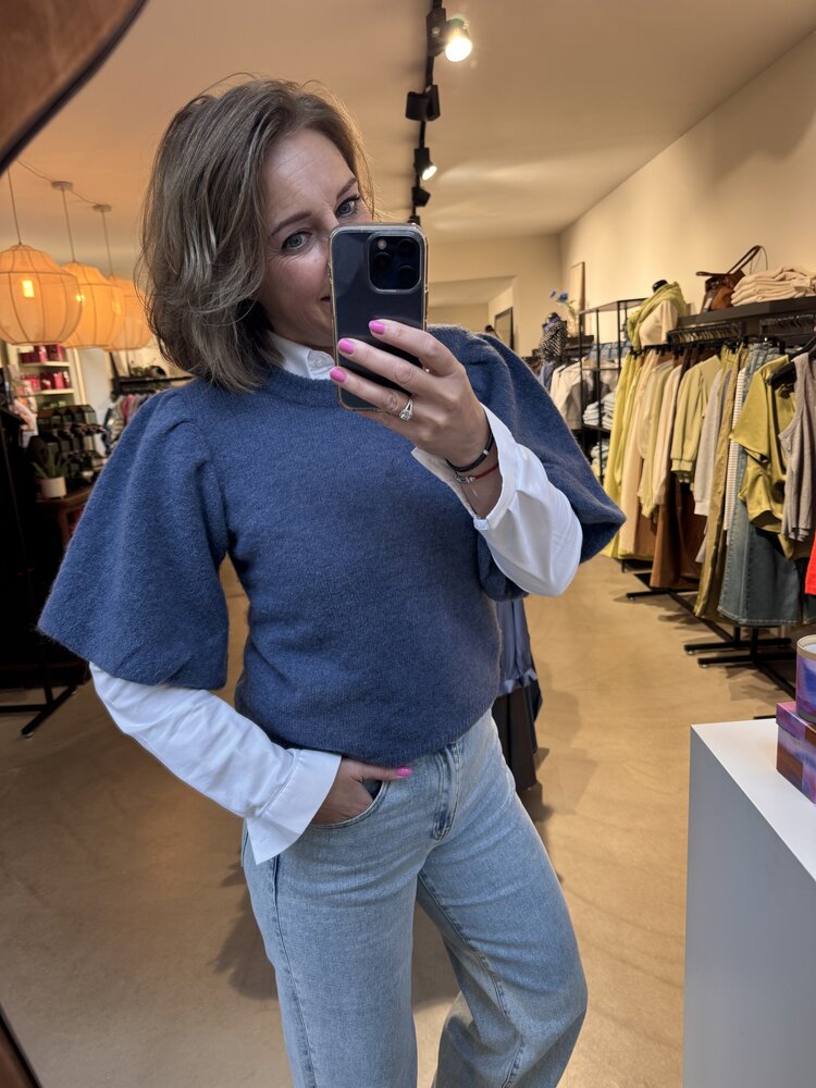 MSCH Jinie Hope 2/4 Pullover Vintage Indigo