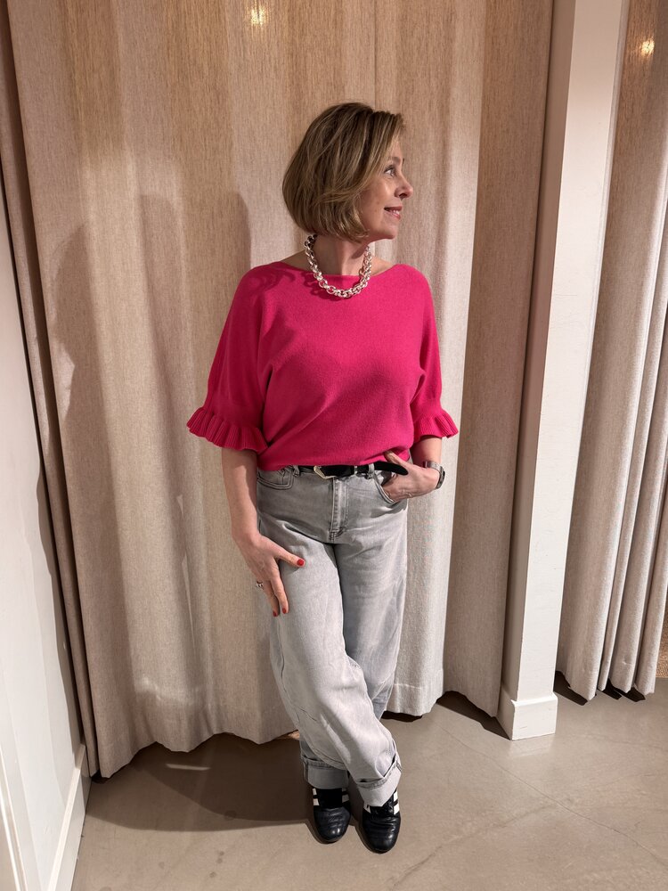 Just be Jolie Isabelle Ruffle Pink