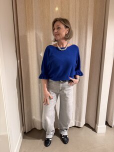 Just be Jolie Isabelle Ruffle Blue