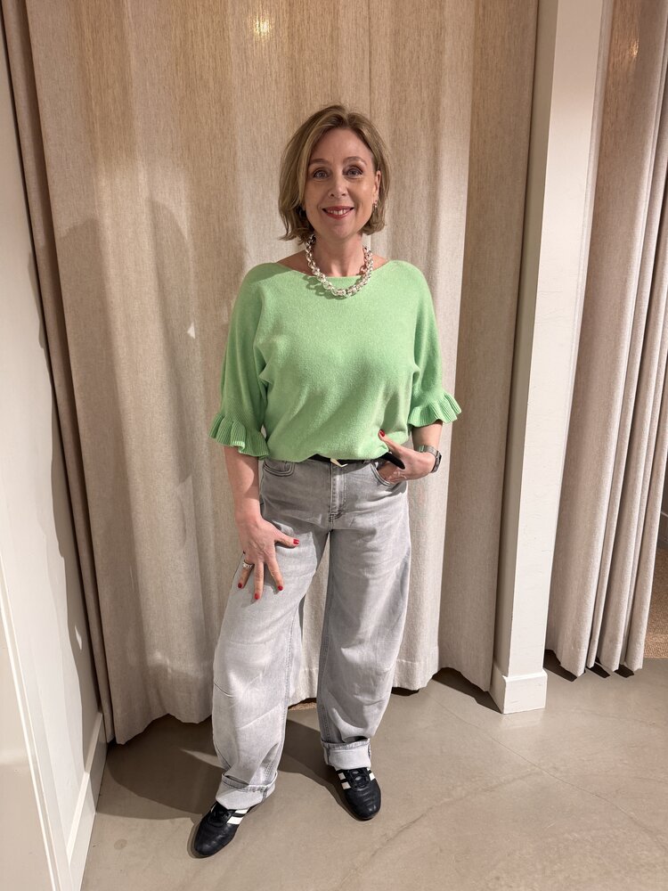 Just be Jolie Isabelle Ruffle Green