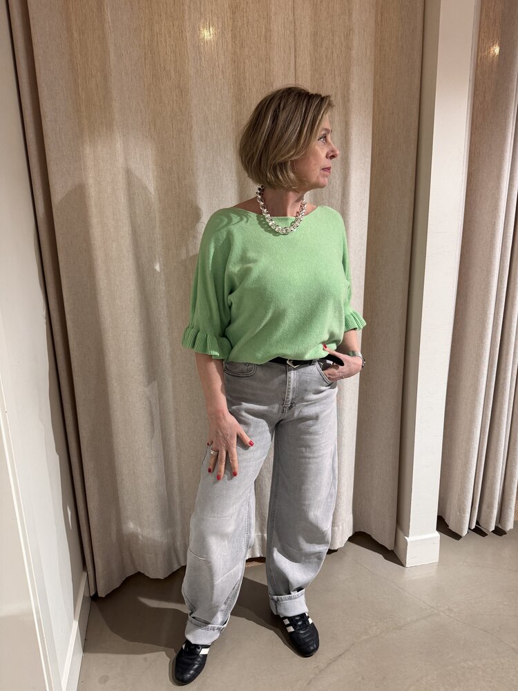 Just be Jolie Isabelle Ruffle Green