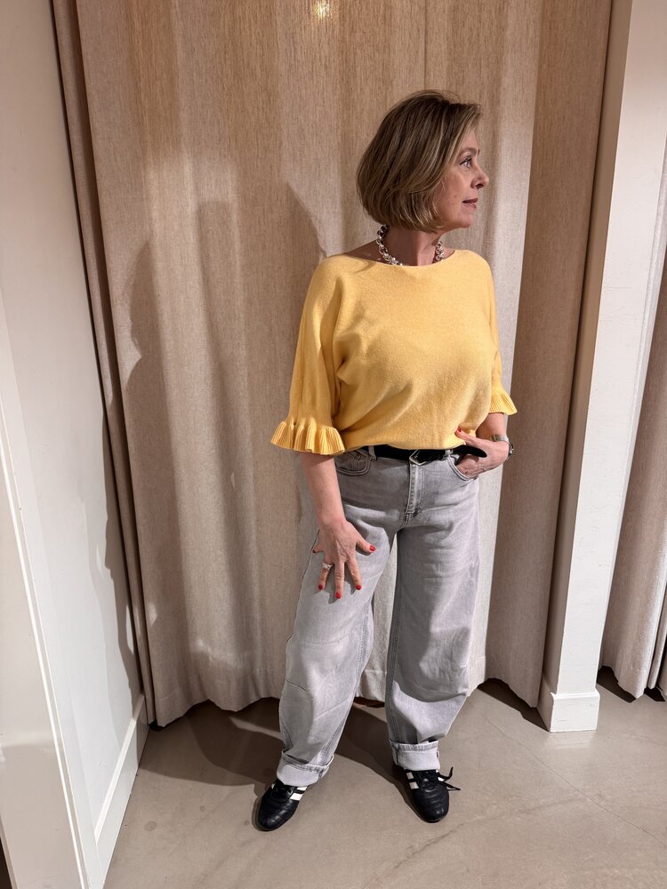 Just be Jolie Isabelle Ruffle Yellow