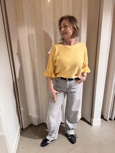 Just be Jolie Isabelle Ruffle Yellow