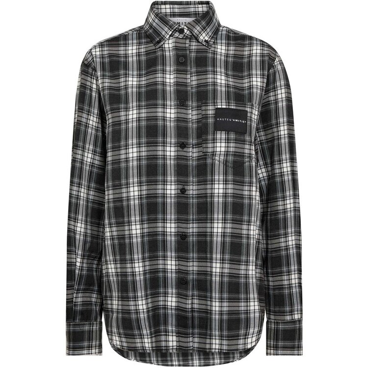 Haute L'Amitié Haute Check Shirt Grey Black