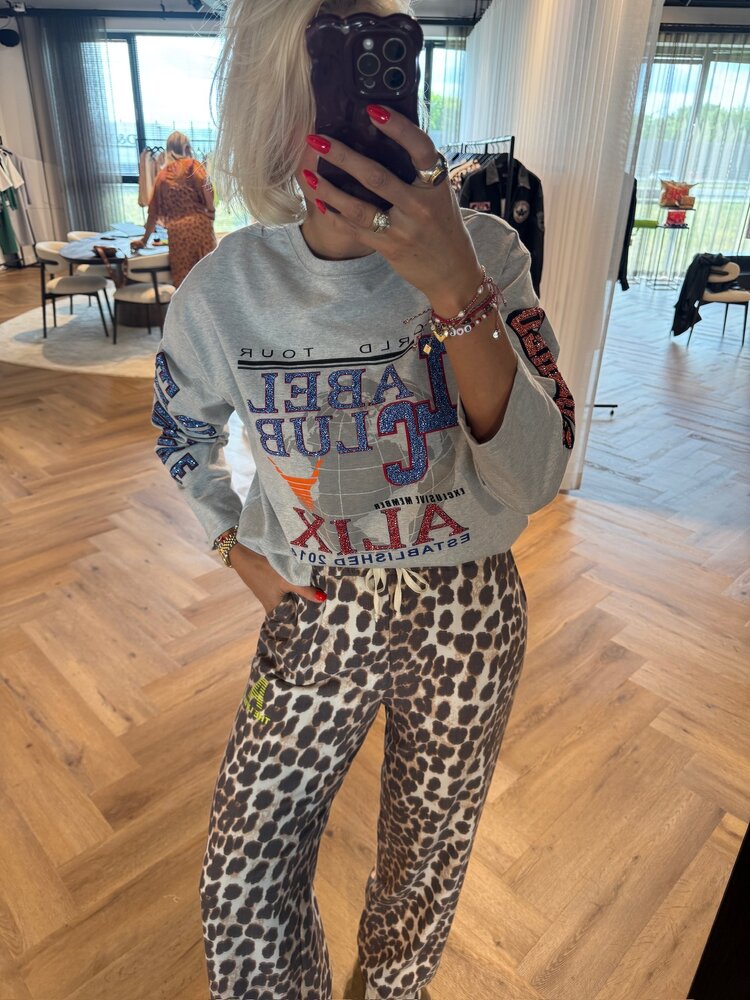 Alix The Label Ladies Woven Animal Pants