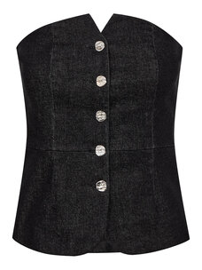 Co'Couture HelimaCC Corsage Top Black