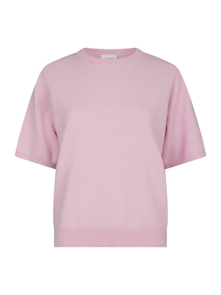 Neo Noir Missy Knit Tee Light Pink