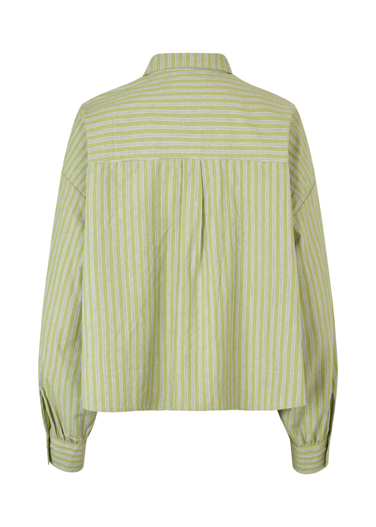 Modström UmekoMD Shirt Tarragon Stripe