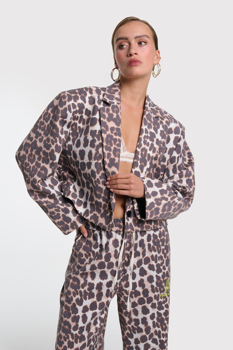 Alix The Label Ladies Woven Animal Pants