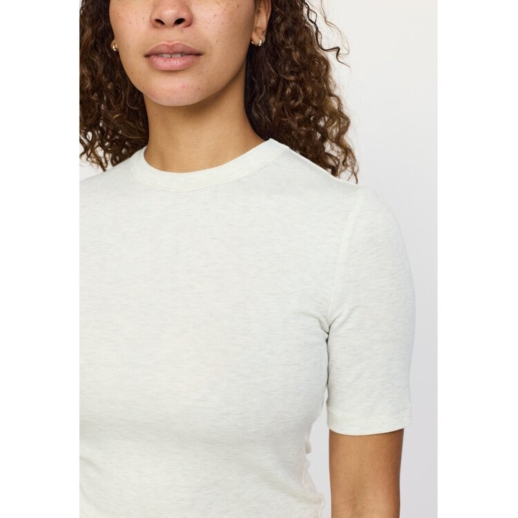 Soft Rebels SRRoman SS Top Arctic Wolf Melange