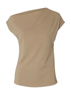 Selected Femme Molly SS Top Weathered Teak