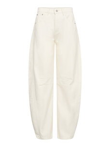 Haute L'Amitié Drew Barrel Panel Tall Jeans White