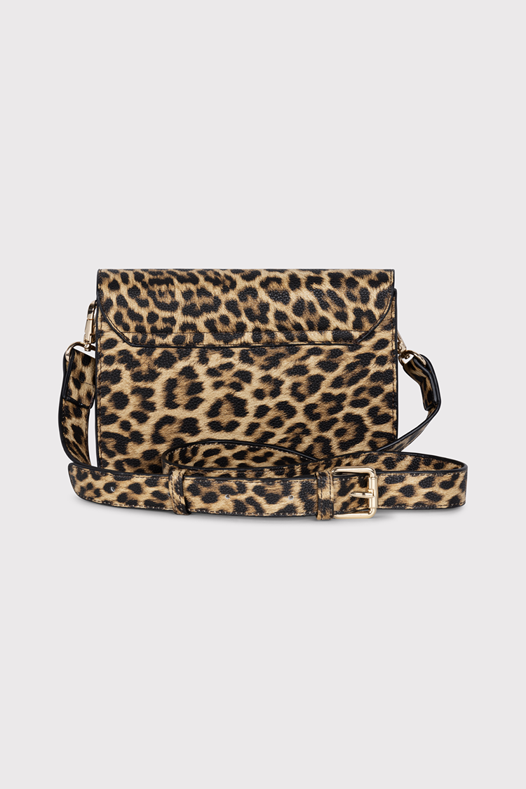 Alix The Label Ladies Woven Leopard Shoulderbag Animal