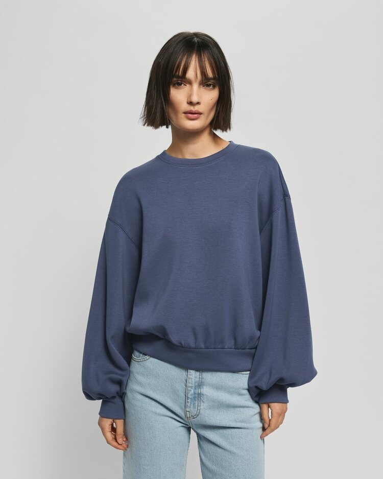 MSCH Brionna Ima Q Sweatshirt Vintage Indigo