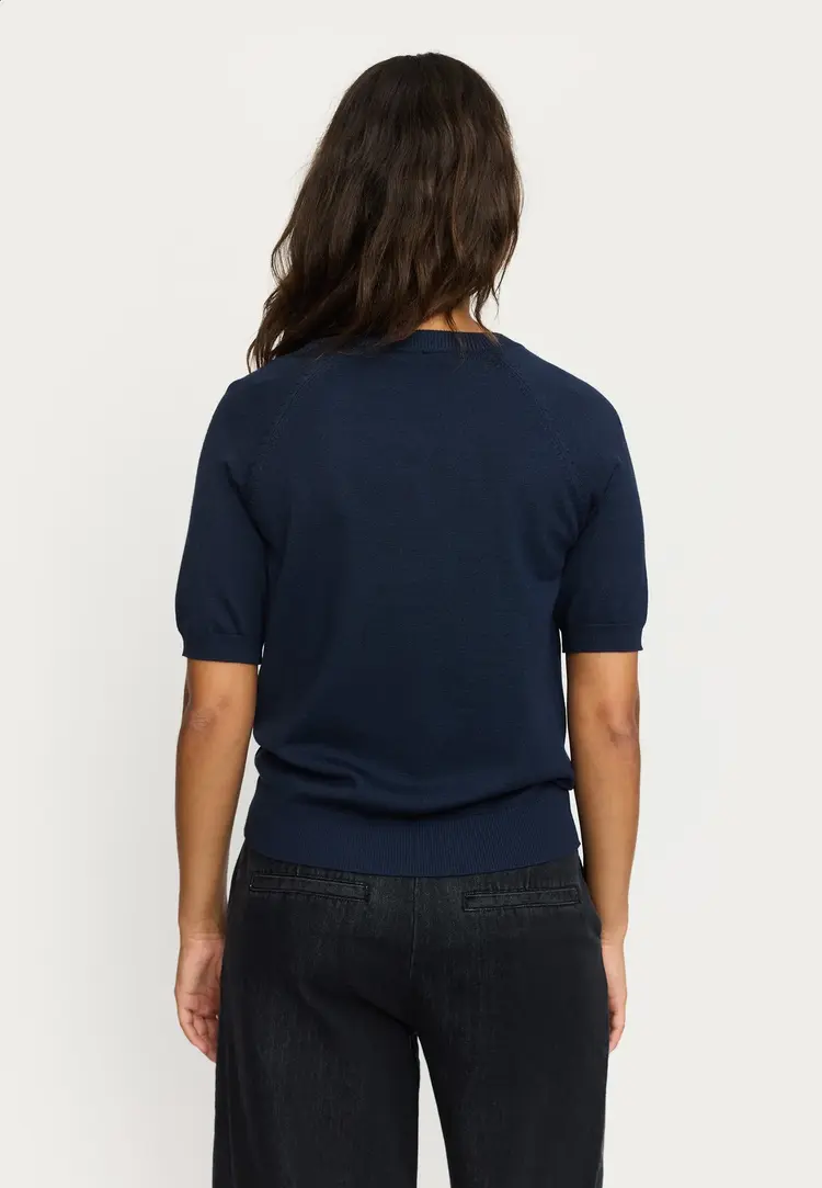 Soft Rebels Marla SS O-Neck Total Eclipse