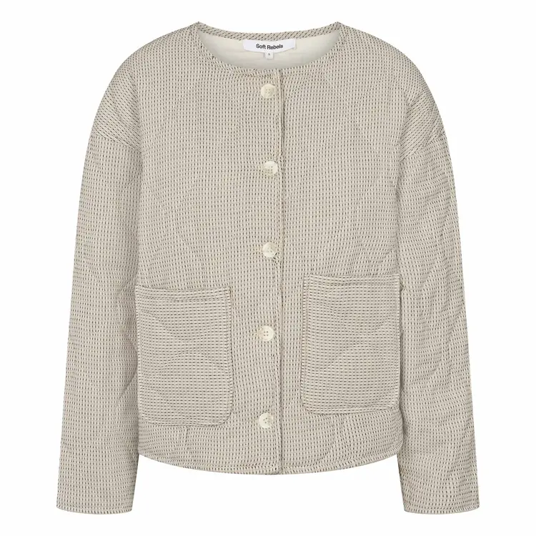 Soft Rebels Lyndal Jacket Arctic Wolf