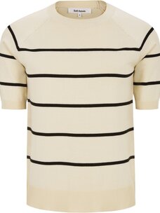 Soft Rebels Marla Stripe SS Knit Arctic Wolf