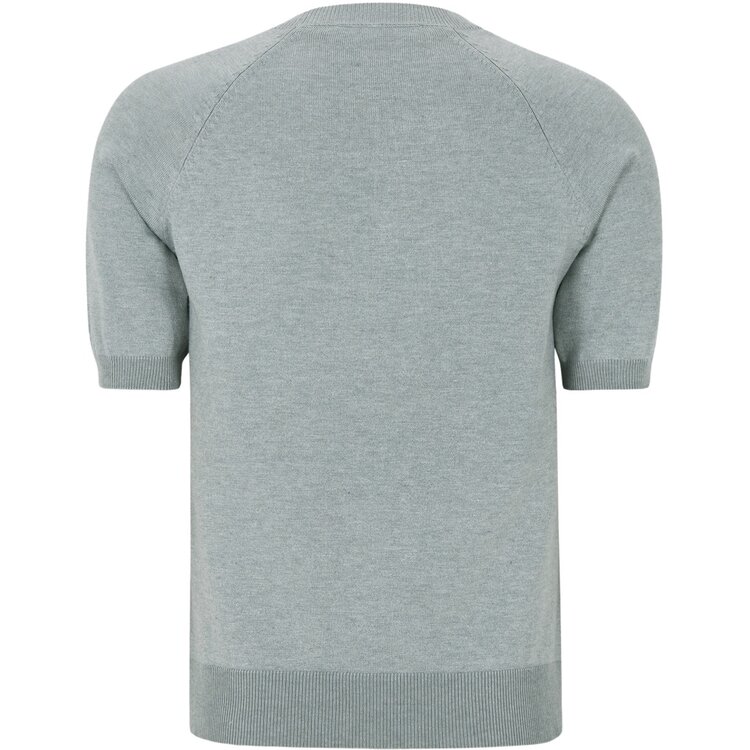 Soft Rebels Marla SS O-Neck Knit Abyss Melange