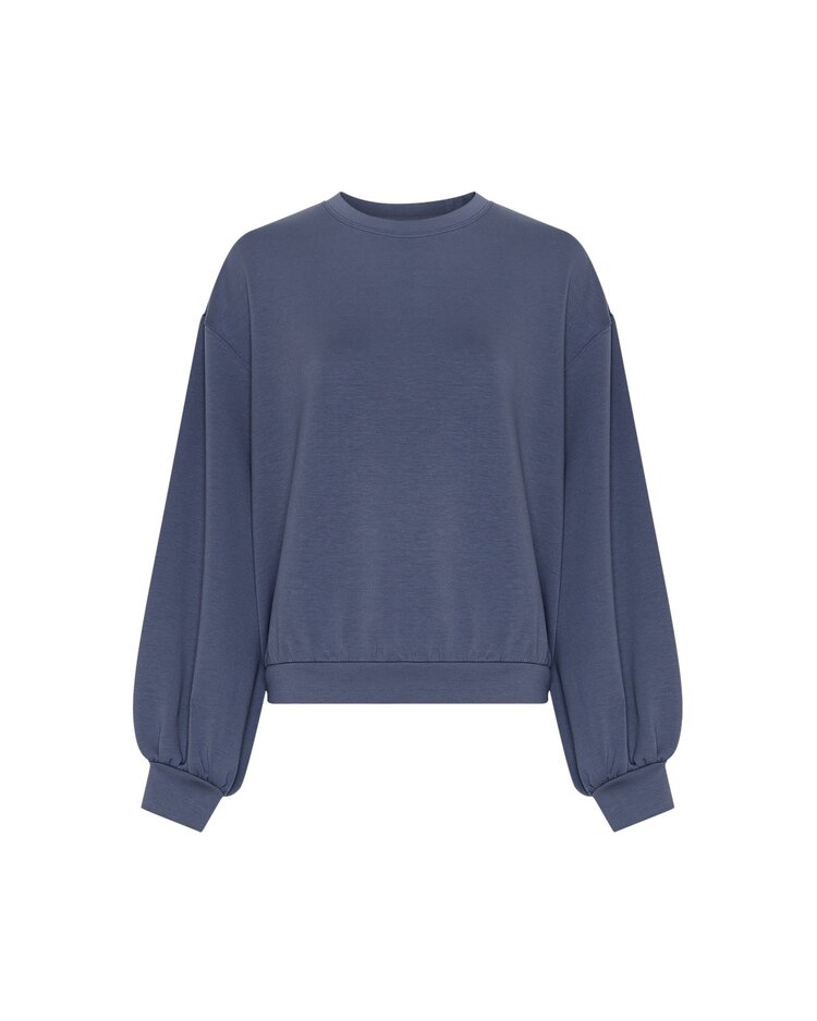 MSCH Brionna Ima Q Sweatshirt Vintage Blue