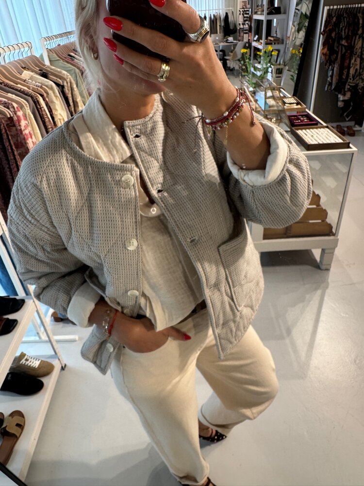 Soft Rebels Lyndal Jacket Arctic Wolf