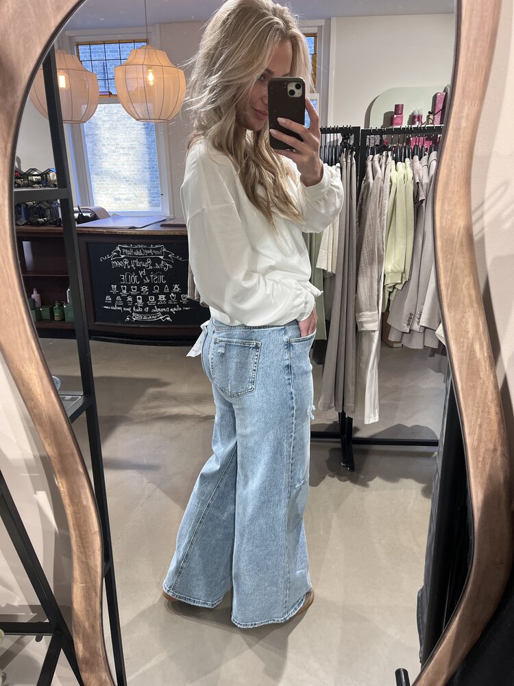 Just be Jolie Ruby Wide Leg Vintage Blue