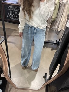 Just be Jolie Ruby Wide Leg Vintage Blue