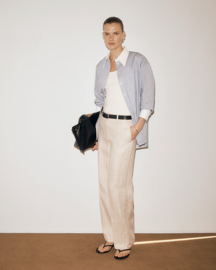 Selected Femme Anna U-Neck Tank Top Noos Snow White