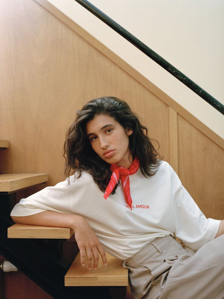 Selected Femme Nicolina Amour Bandana Poinsttia